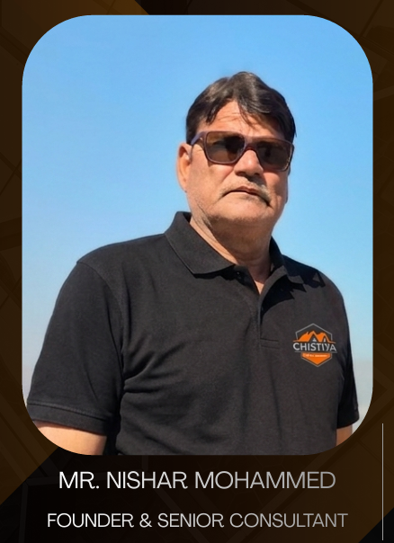 Mr. Nishar Mohammed – Founder