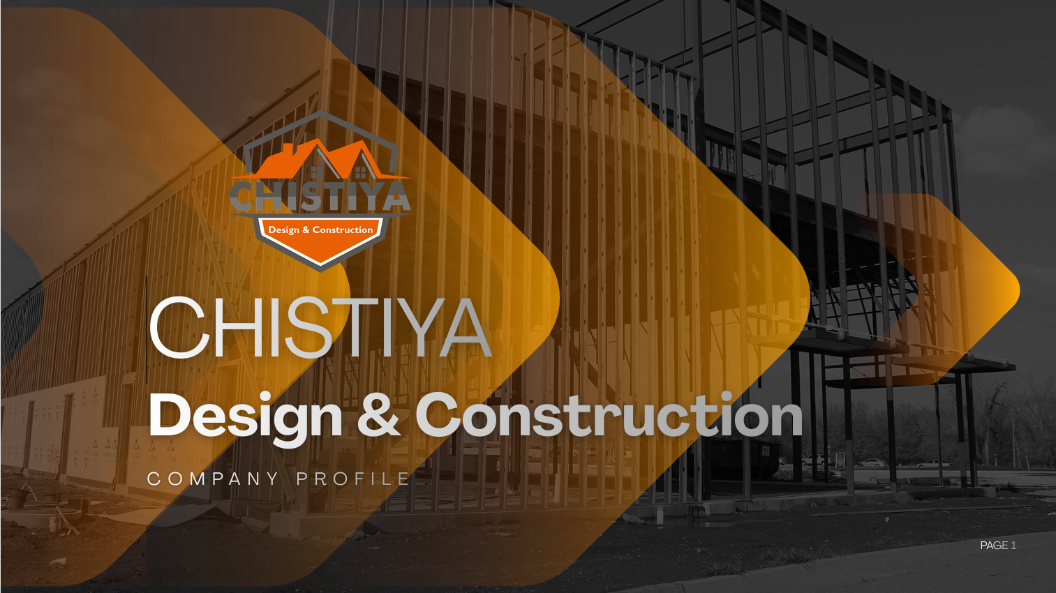 Chistiya Design & Construction Company Profile Banner